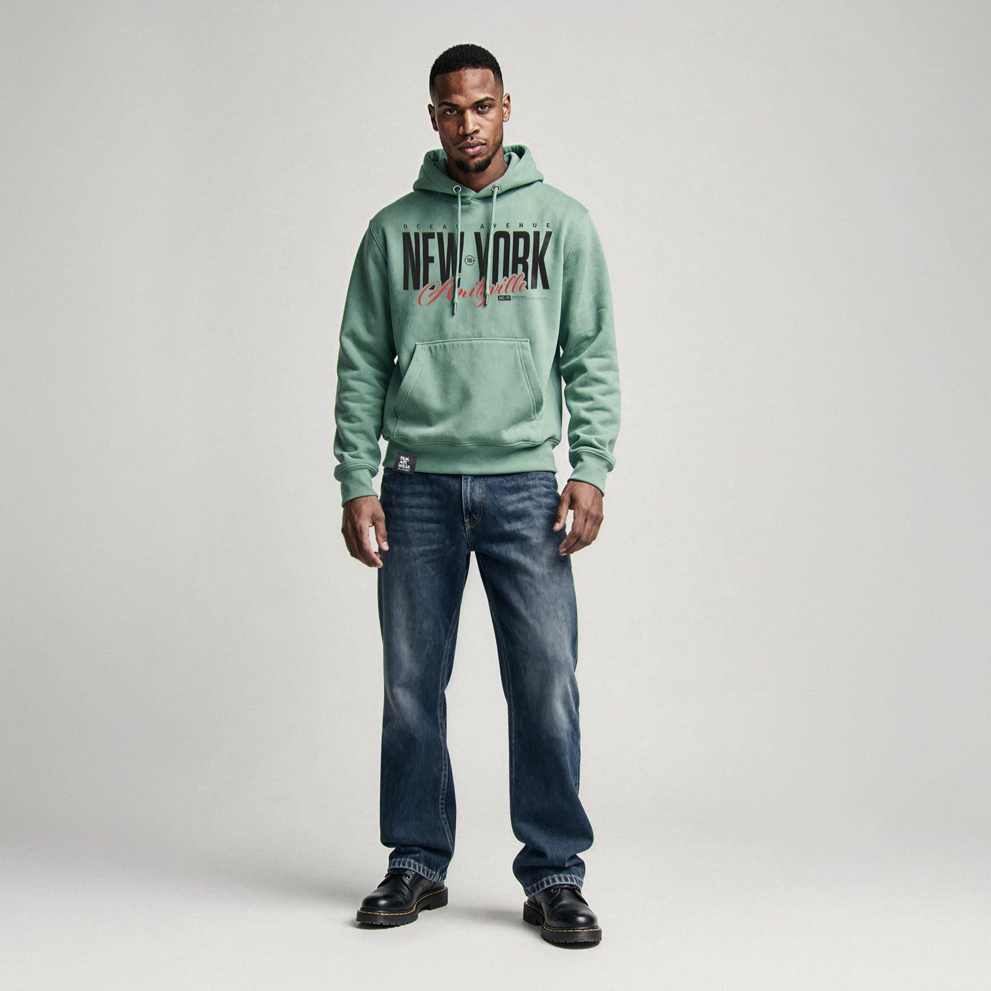 AMITYVILLE NY Hoodie Premium Cinematic Streetwear FILM.ART.WEAR. Designed in Hamburg