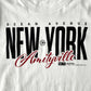FILM.ART.WEAR. Unisex-Shirts Organic T-Shirt AMITYVILLE NY