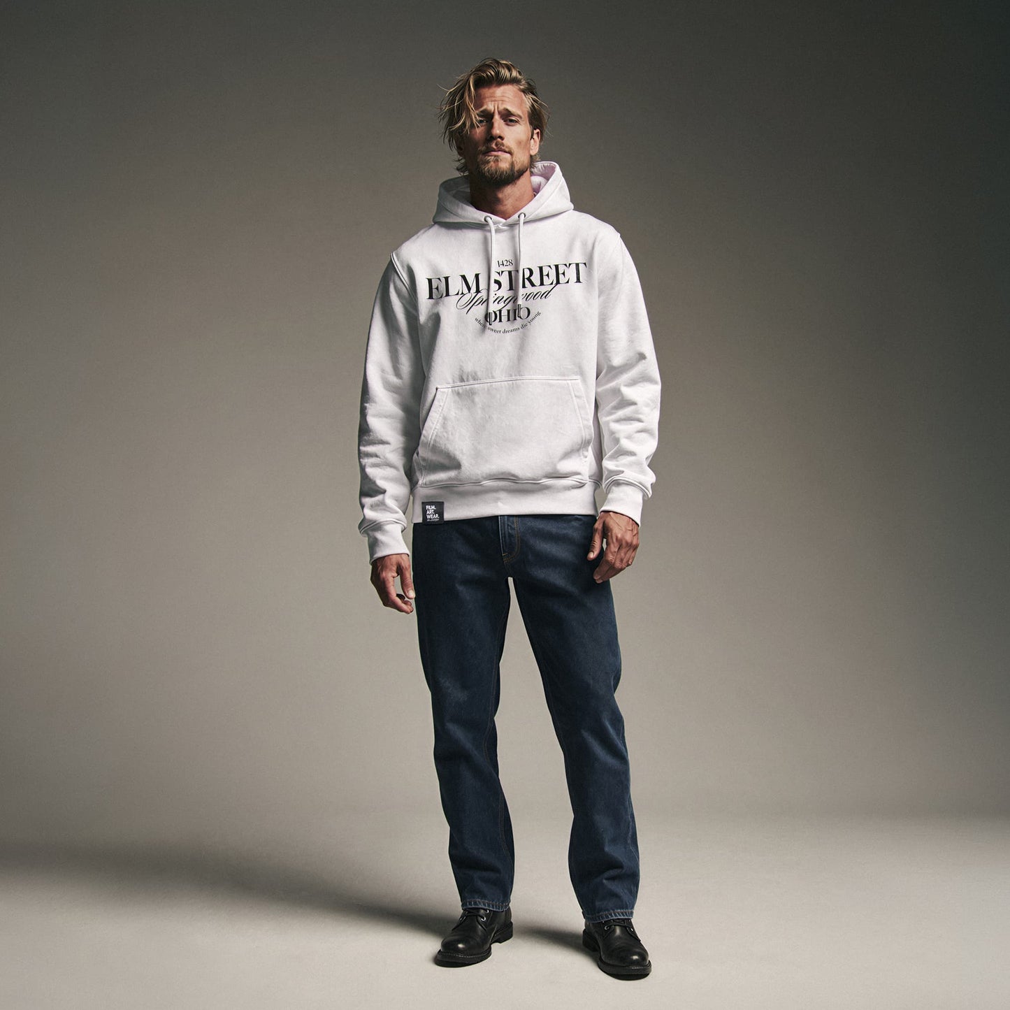 ELM STREET Hoodie Premium Cinematic Streetwear FILM.ART.WEAR. Designed in Hamburg