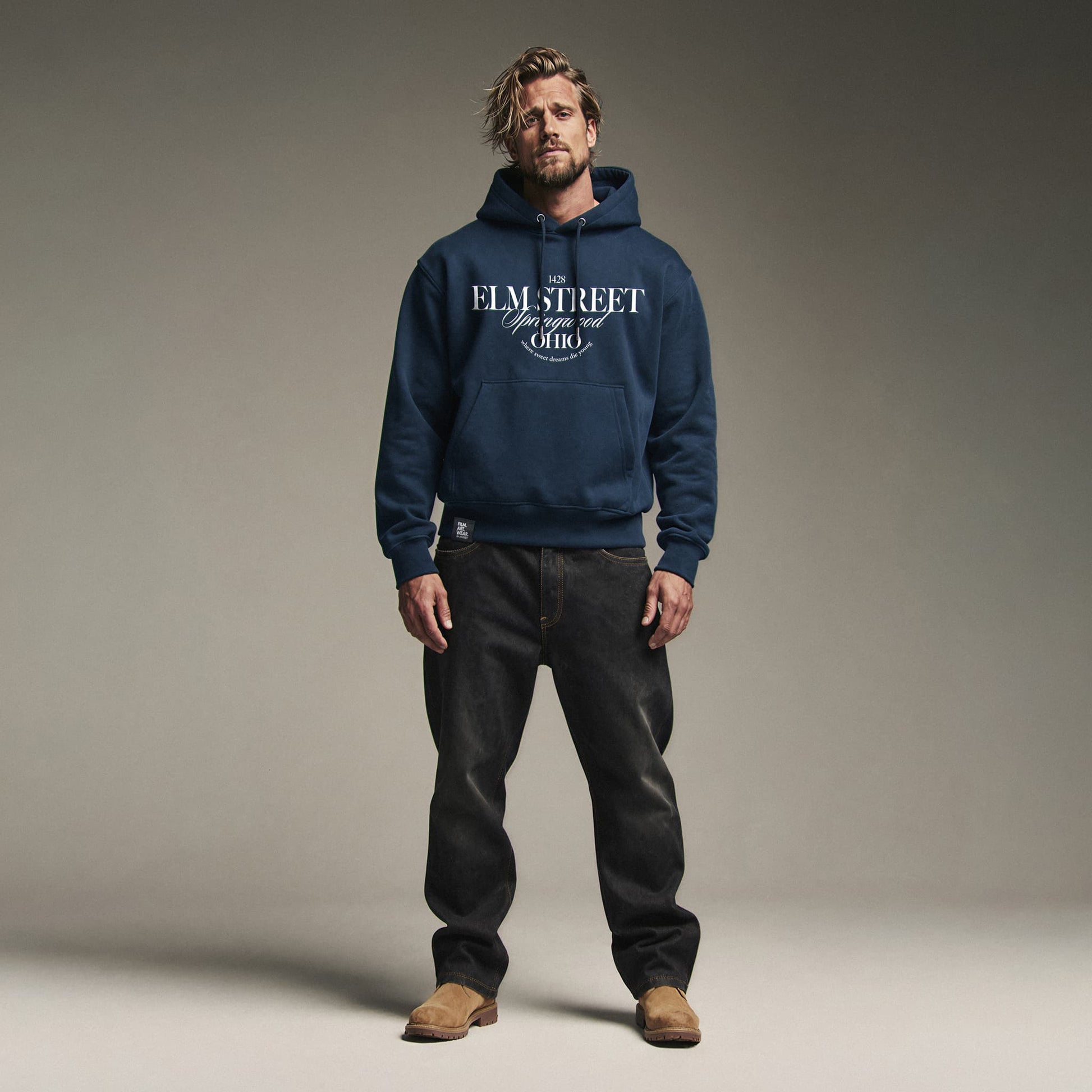 ELM STREET Hoodie Premium Cinematic Streetwear FILM.ART.WEAR. Designed in Hamburg