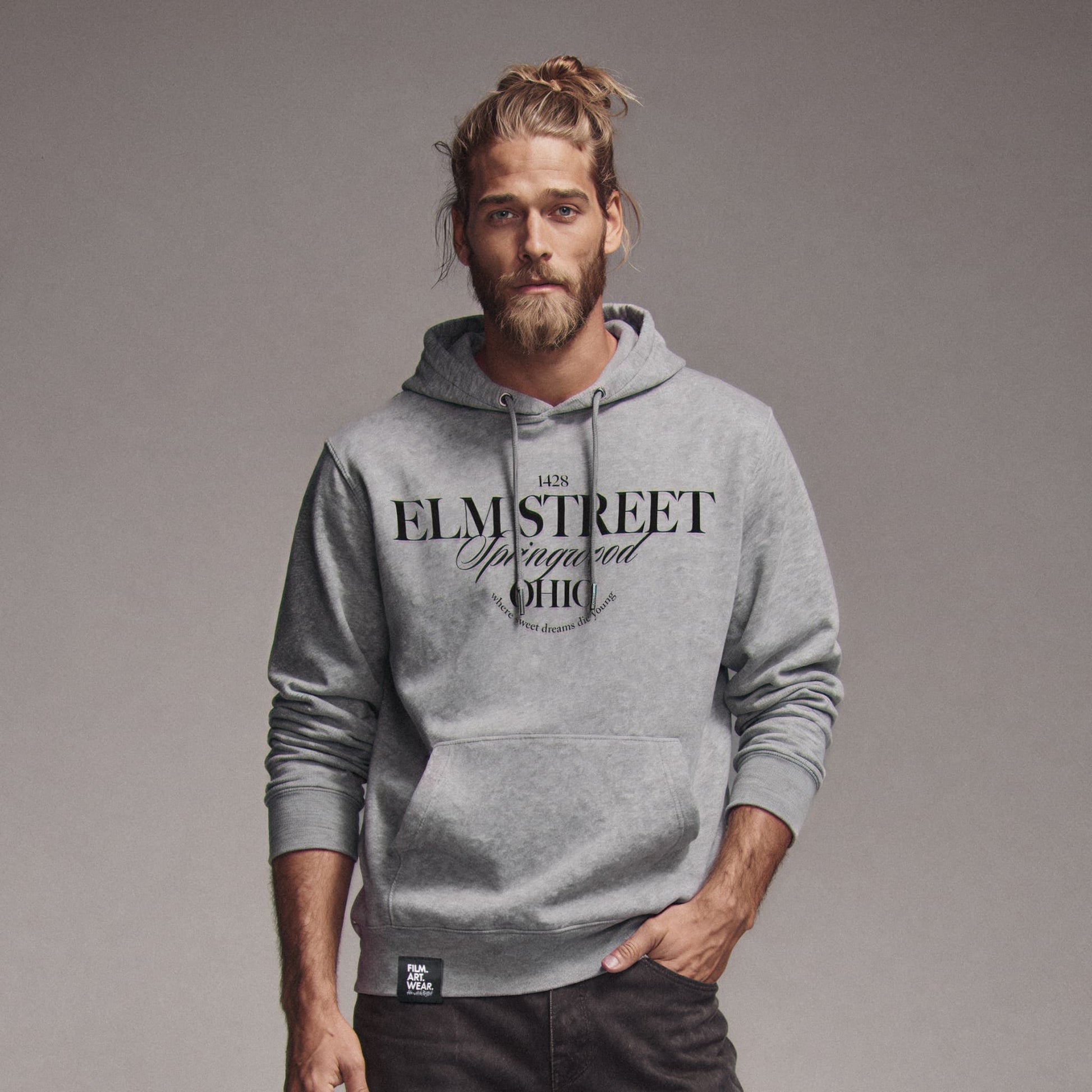 ELM STREET Hoodie Premium Cinematic Streetwear FILM.ART.WEAR. Designed in Hamburg