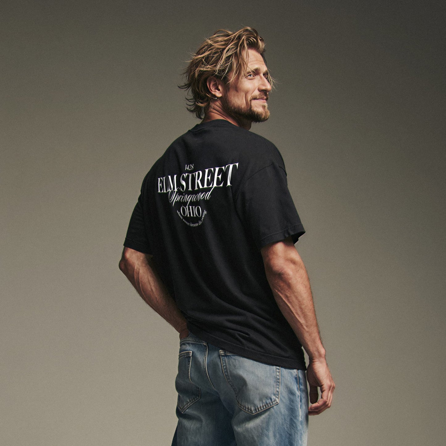 ELM STREET Tee Premium Cinematic Streetwear FILM.ART.WEAR. Designed in Hamburg