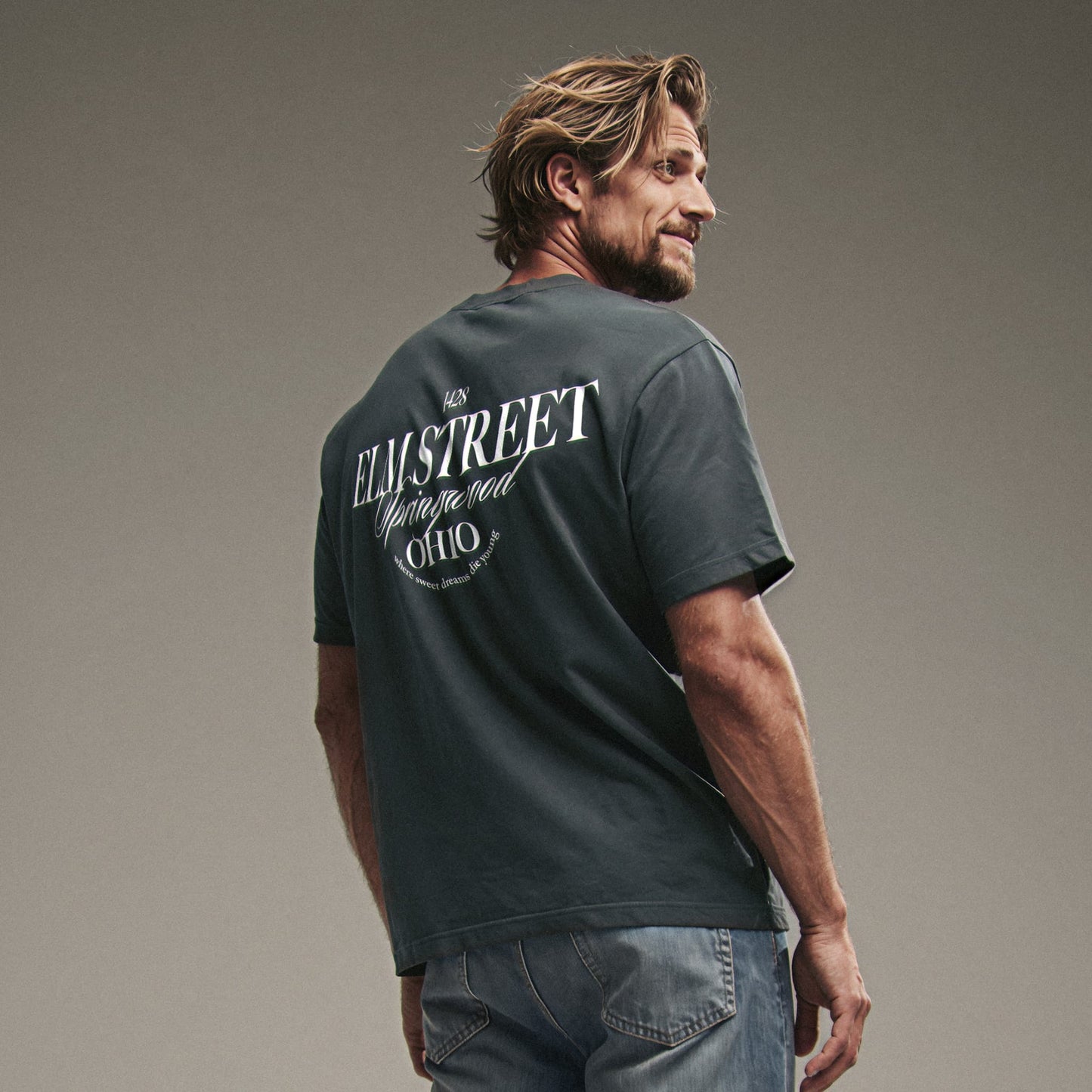 ELM STREET Tee Premium Cinematic Streetwear FILM.ART.WEAR. Designed in Hamburg