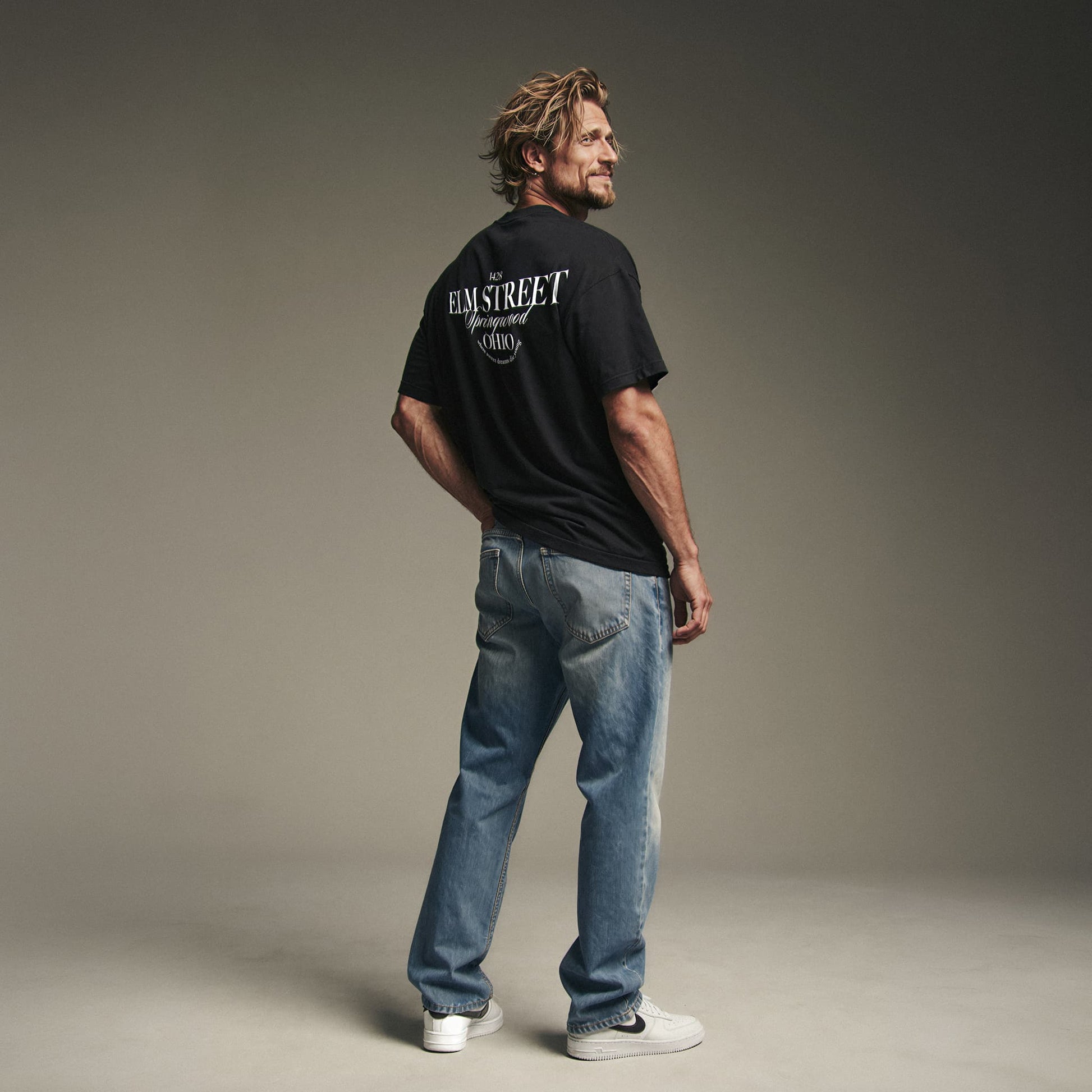 ELM STREET Tee Premium Cinematic Streetwear FILM.ART.WEAR. Designed in Hamburg