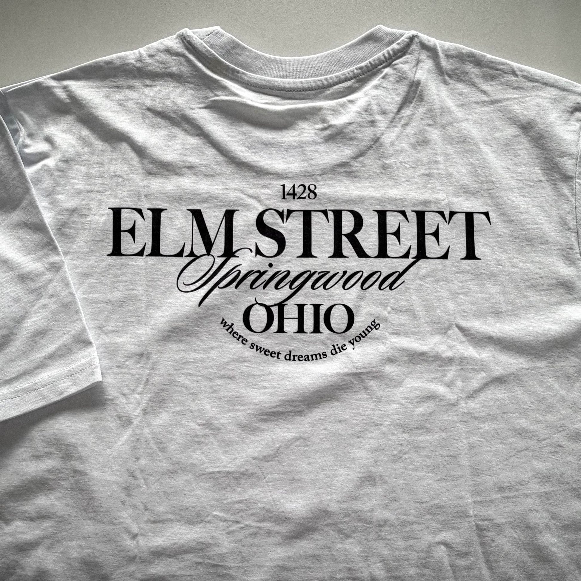 ELM STREET Tee Premium Cinematic Streetwear FILM.ART.WEAR. Designed in Hamburg