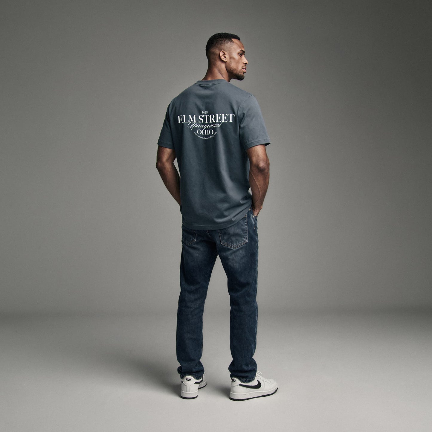 ELM STREET Tee Premium Cinematic Streetwear FILM.ART.WEAR. Designed in Hamburg