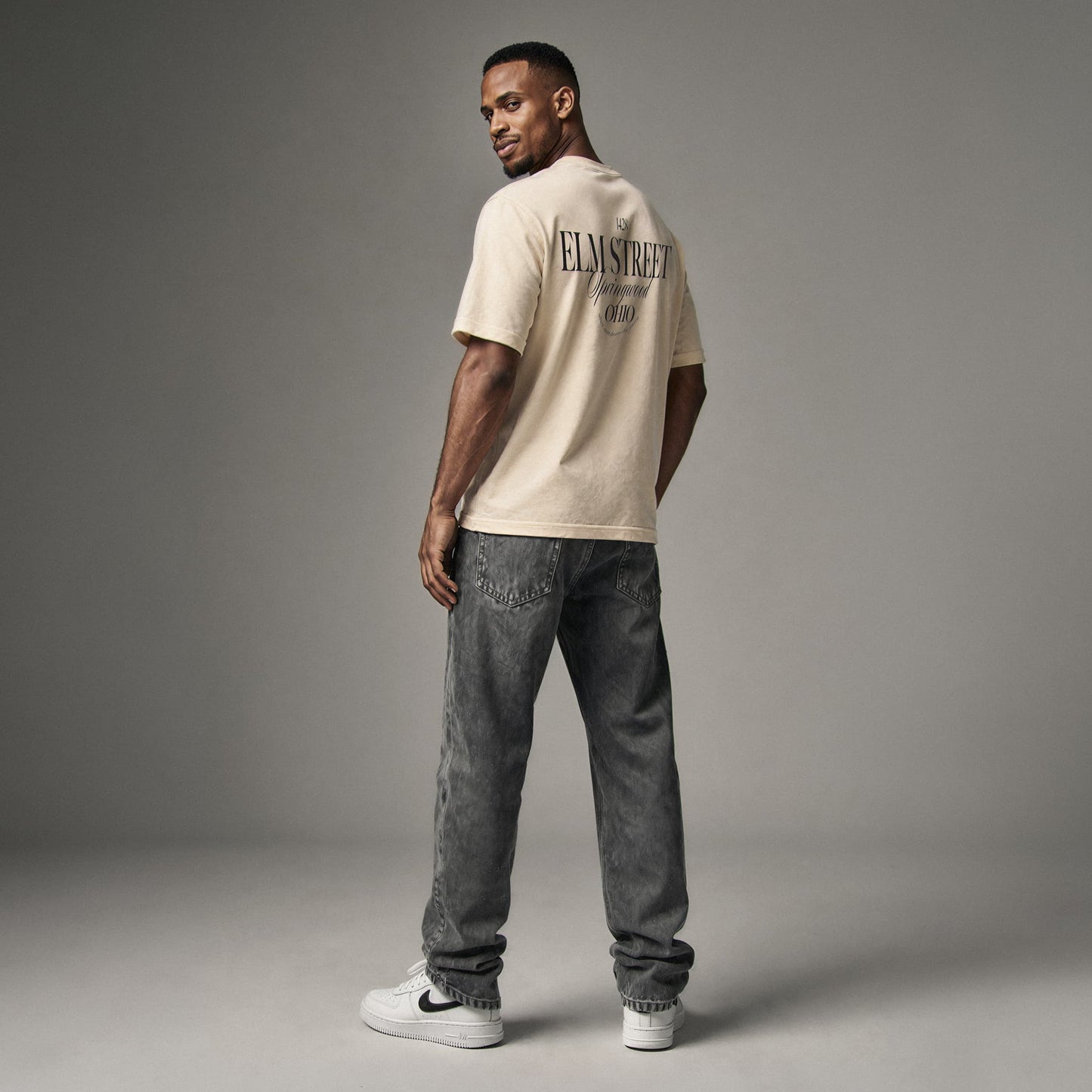 ELM STREET Tee Premium Cinematic Streetwear FILM.ART.WEAR. Designed in Hamburg