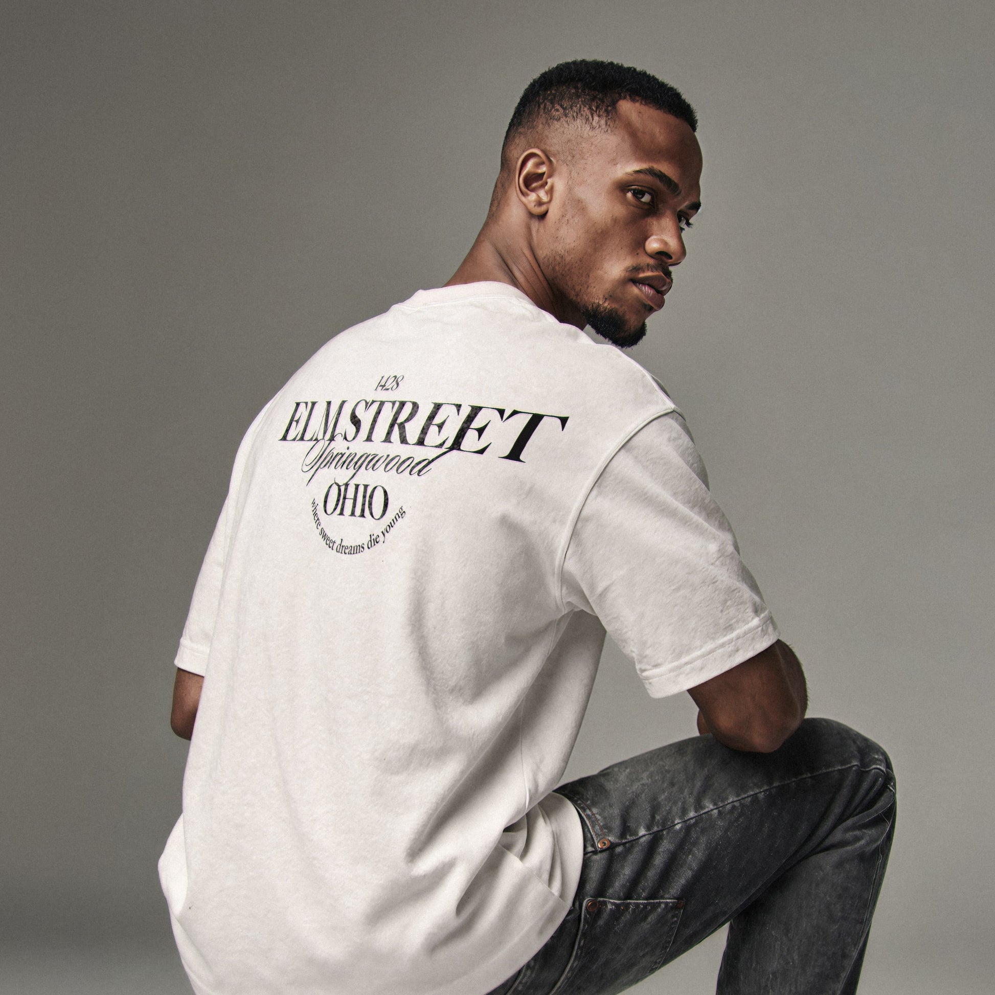 ELM STREET Tee Premium Cinematic Streetwear FILM.ART.WEAR. Designed in Hamburg