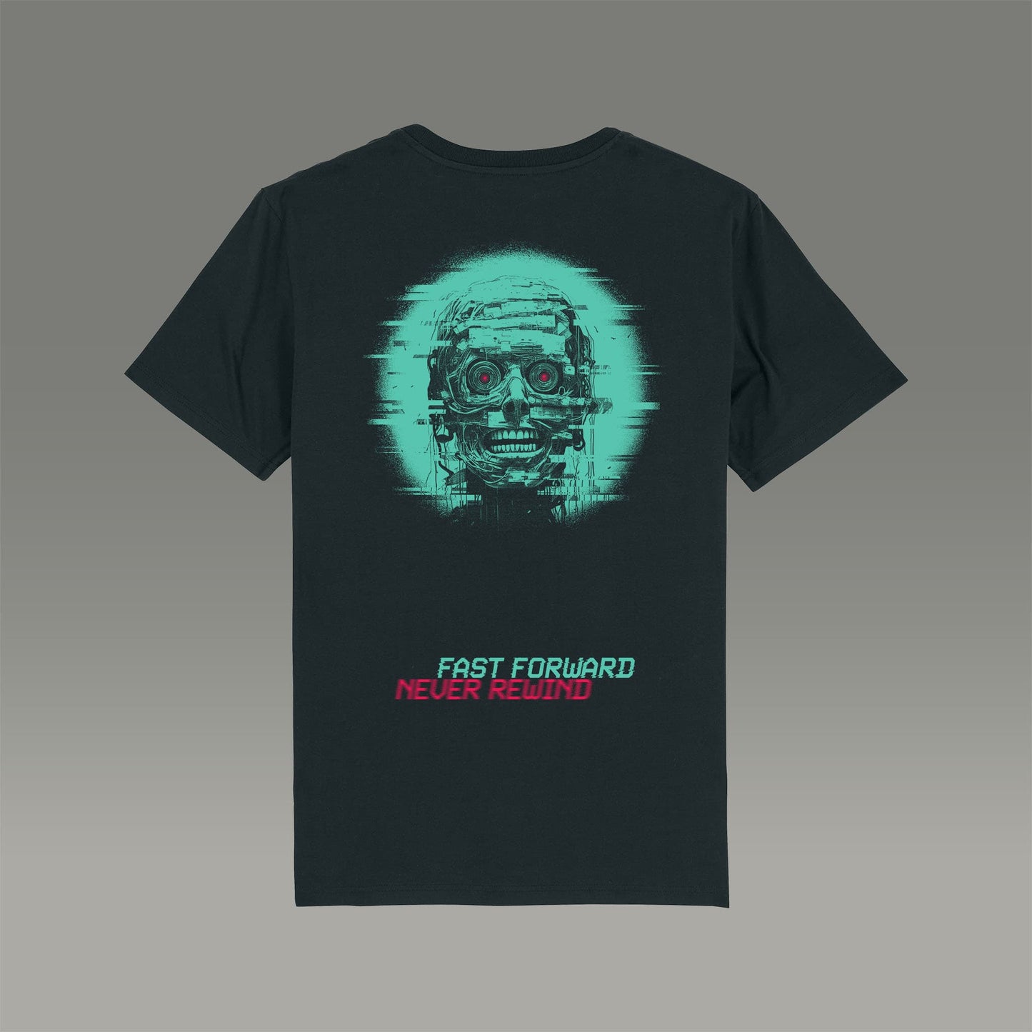 FAST FORWARD NEVER REWIND Tee Premium Cinematic Streetwear FILM.ART.WEAR. Designed in Hamburg