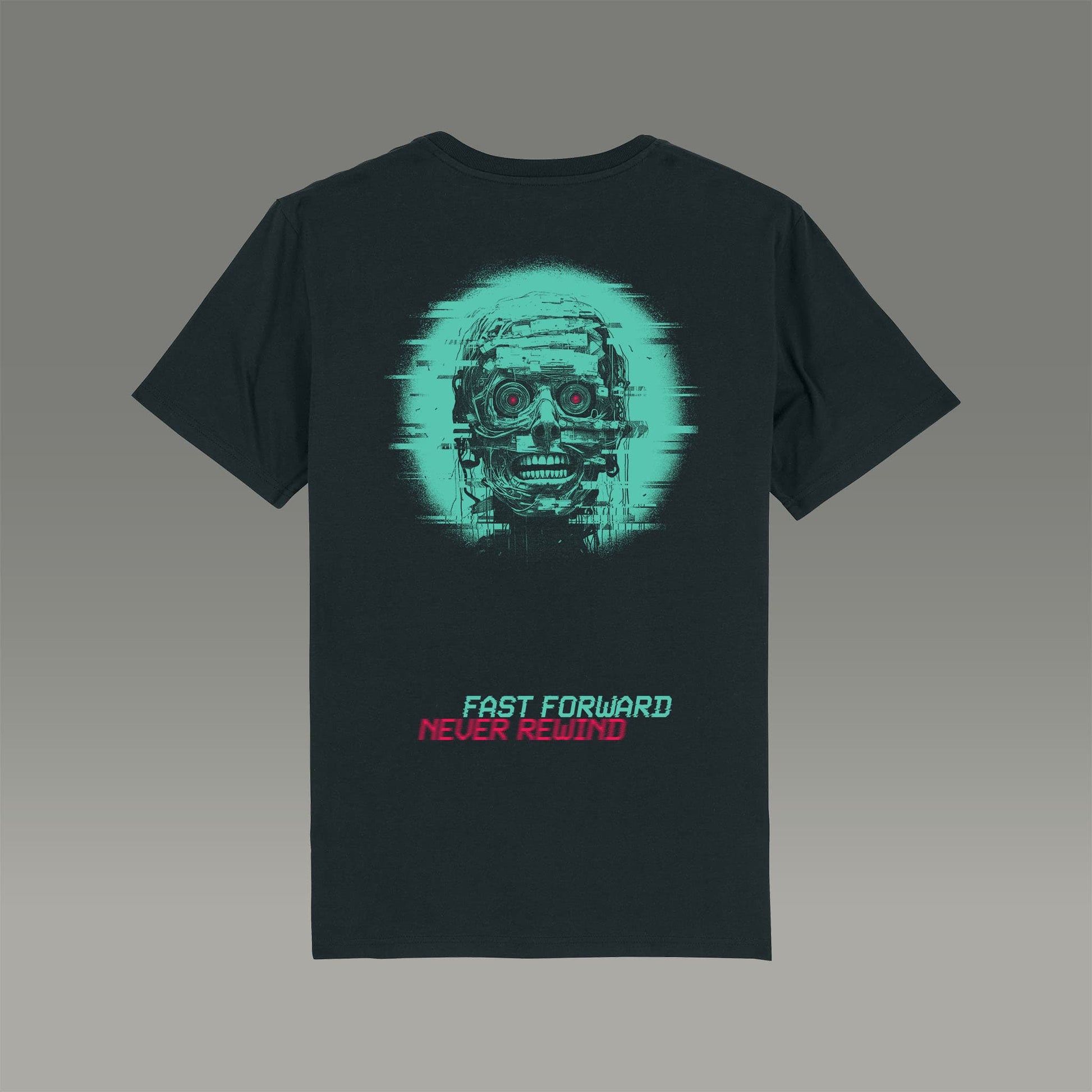 FAST FORWARD NEVER REWIND Tee Premium Cinematic Streetwear FILM.ART.WEAR. Designed in Hamburg