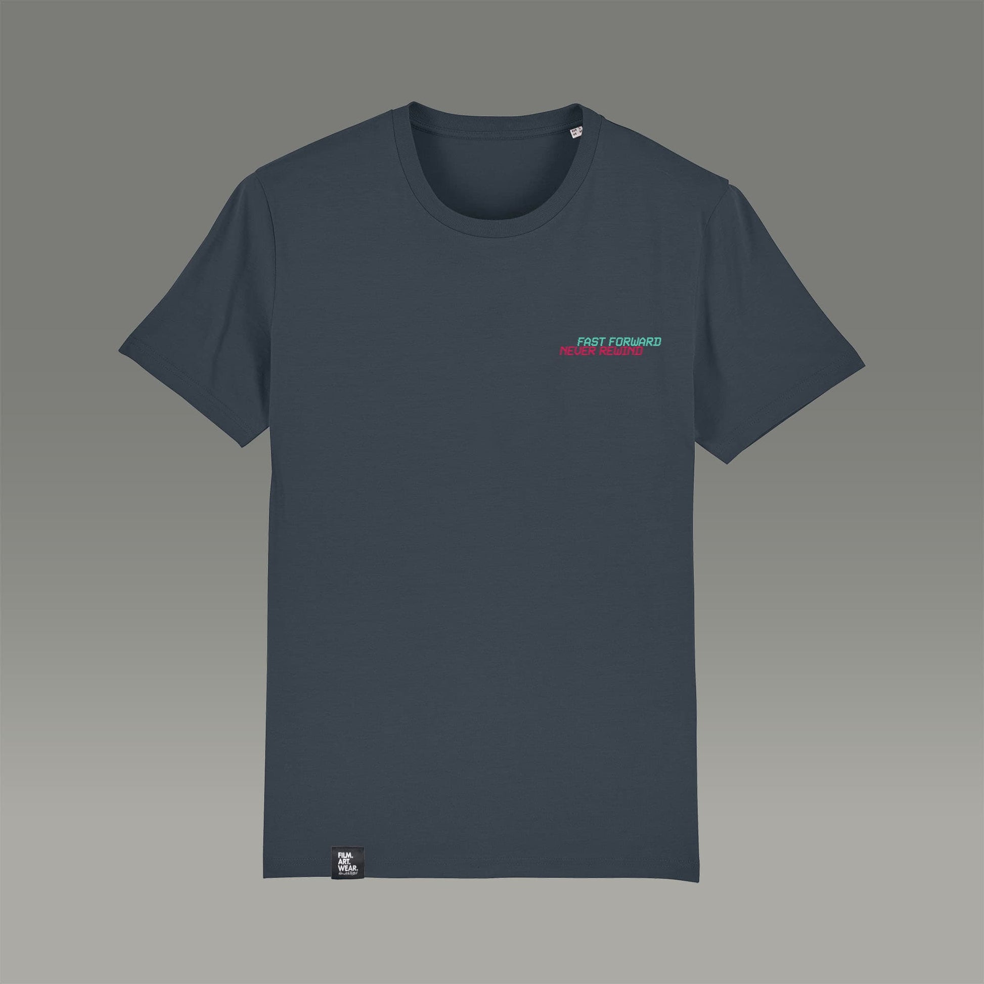 FILM.ART.WEAR. Unisex-Shirts Organic T-Shirt mit Retro Print FAST FORWARD