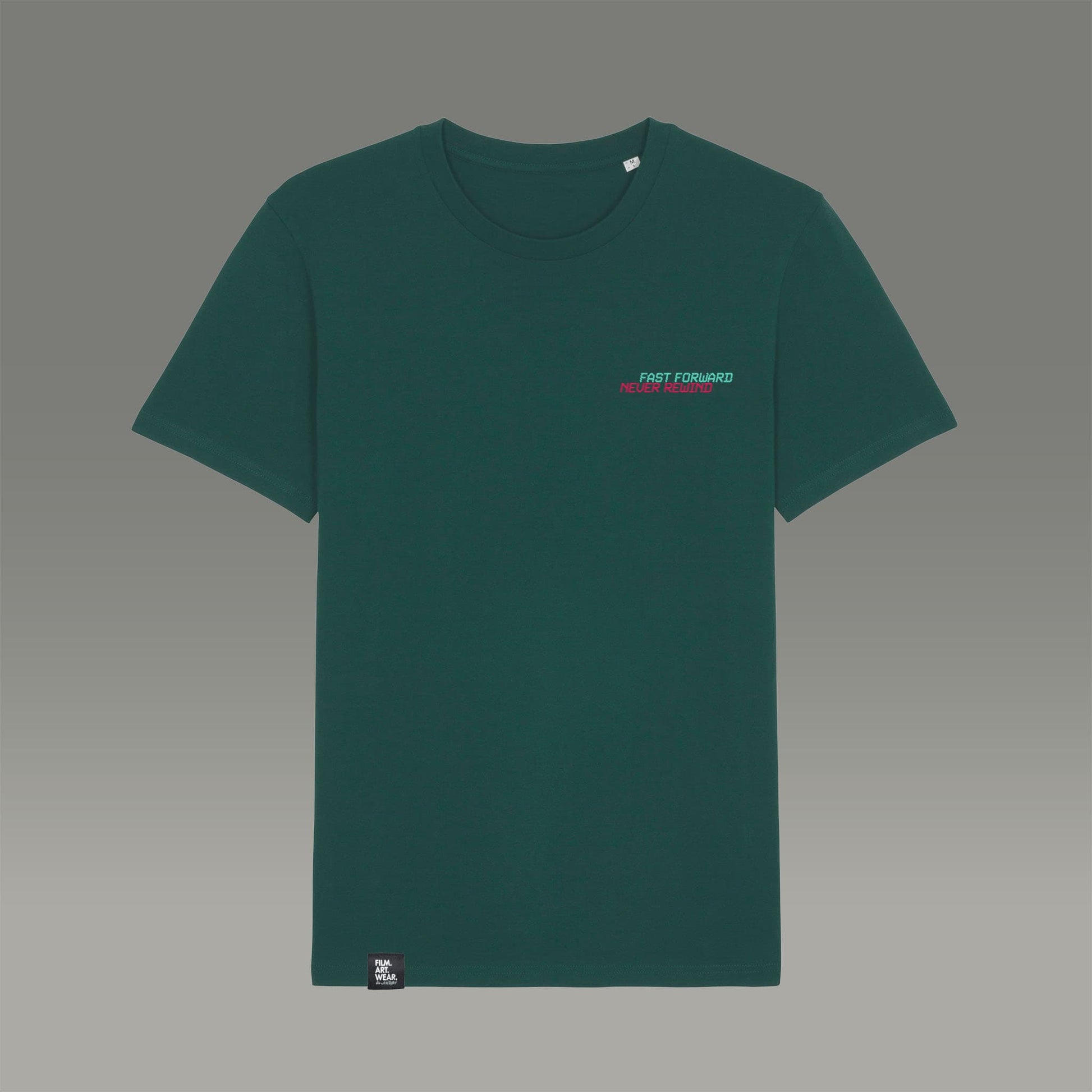 FILM.ART.WEAR. Unisex-Shirts Organic T-Shirt mit Retro Print FAST FORWARD