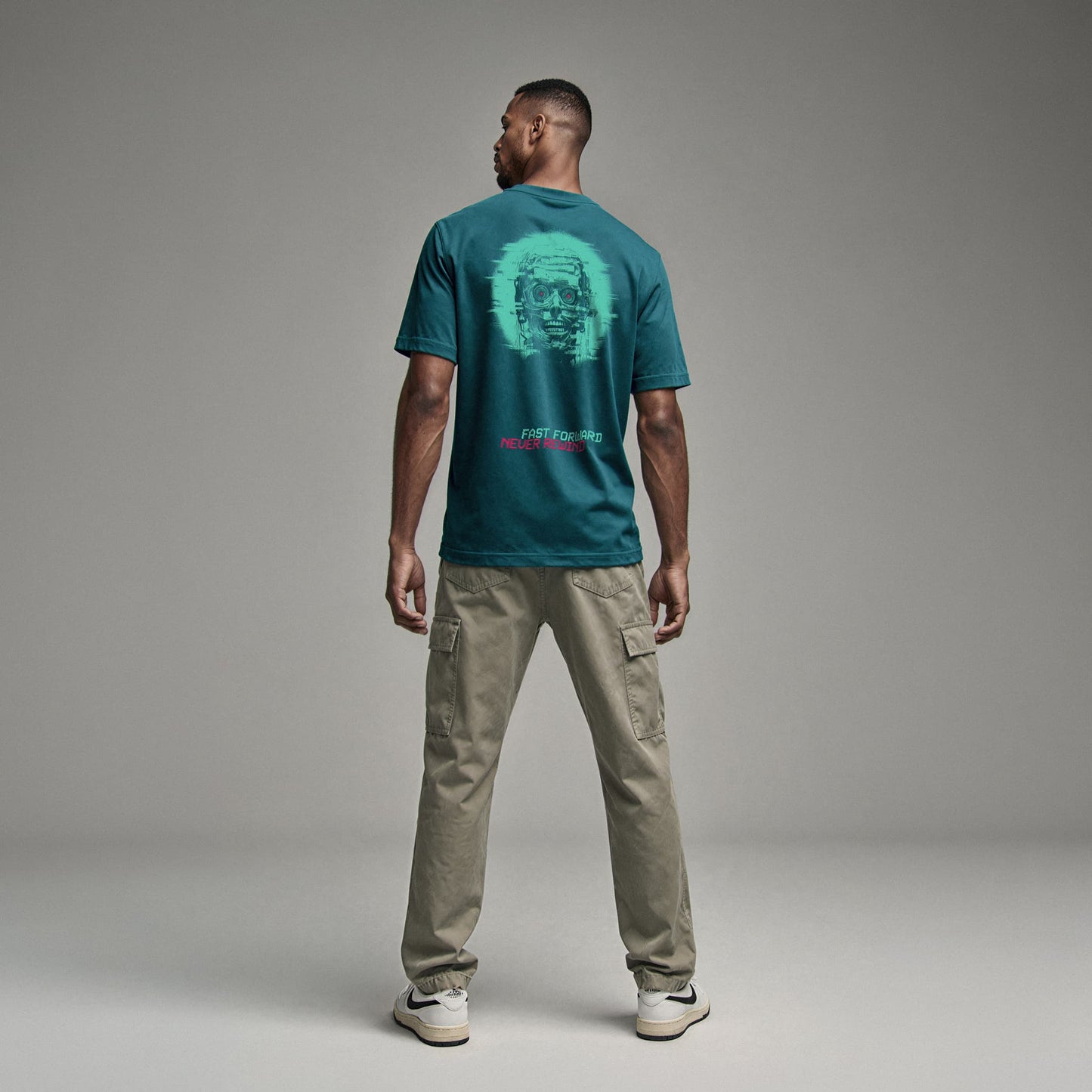 FAST FORWARD NEVER REWIND TEE Premium Cinematic Streetwear FILM.ART.WEAR. Designed in Hamburg