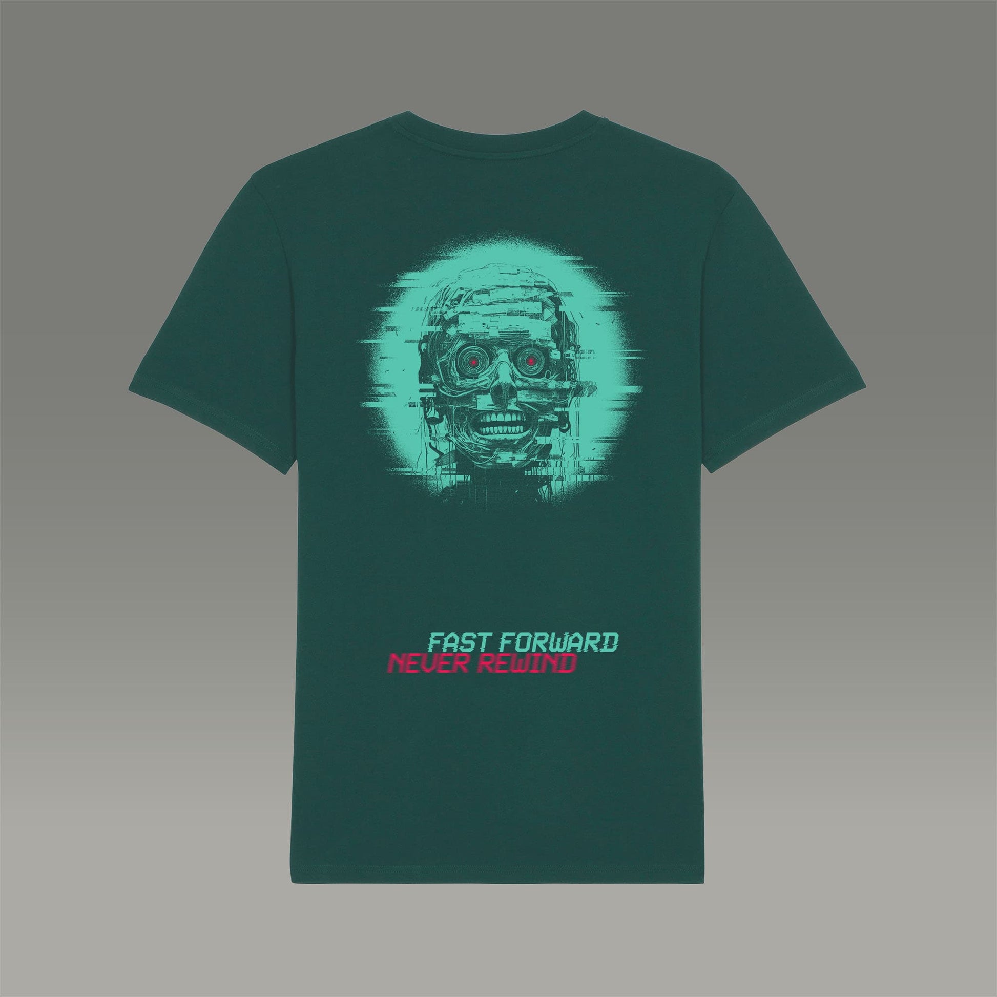 FAST FORWARD NEVER REWIND Tee Premium Cinematic Streetwear FILM.ART.WEAR. Designed in Hamburg