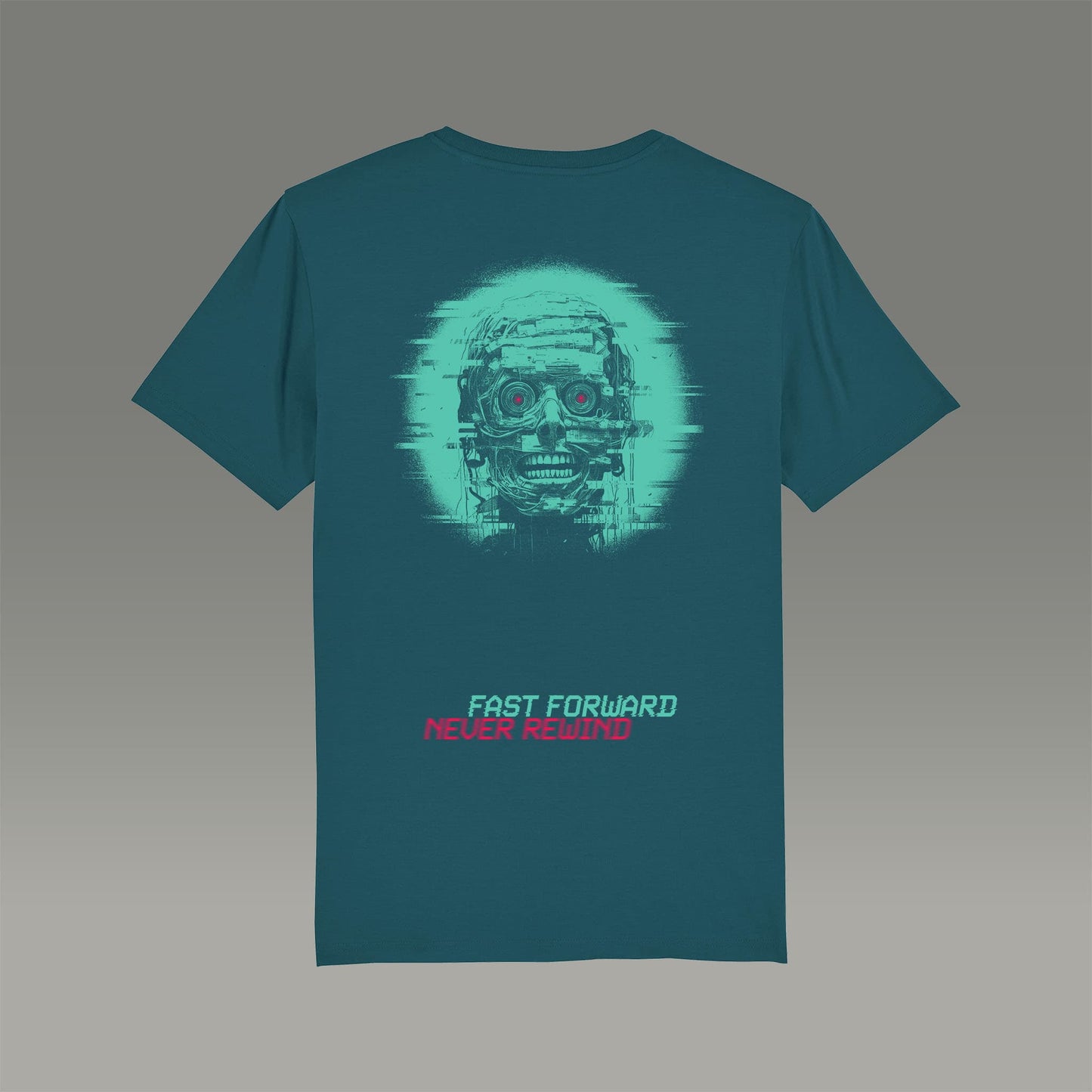 FILM.ART.WEAR. Unisex-Shirts Stargazer / S Organic T-Shirt mit Retro Print FAST FORWARD