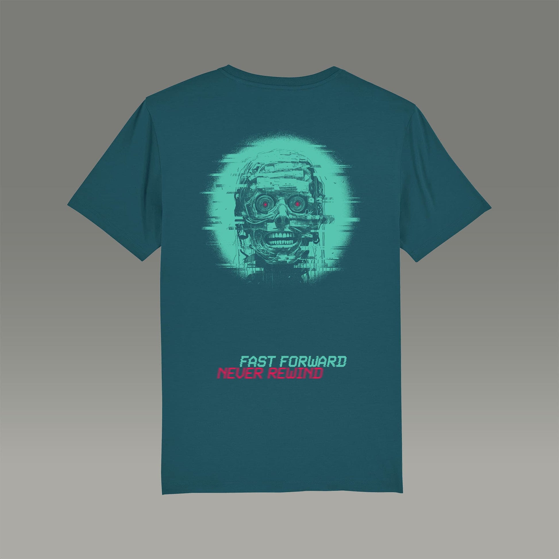 FILM.ART.WEAR. Unisex-Shirts Stargazer / S Organic T-Shirt mit Retro Print FAST FORWARD
