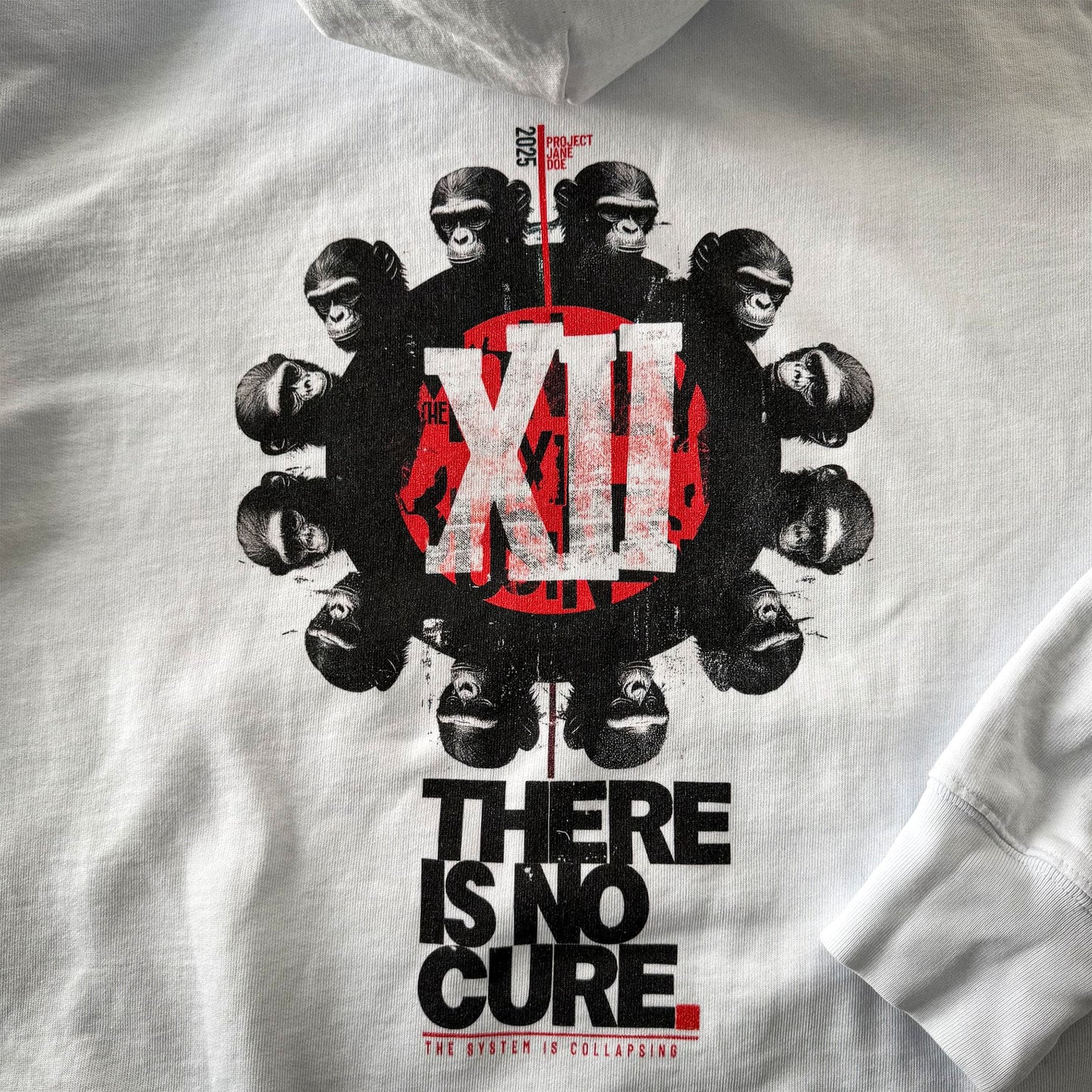 FILM.ART.WEAR. Hoodies Organic Backprint Hoodie MONKEY BUSINESS
