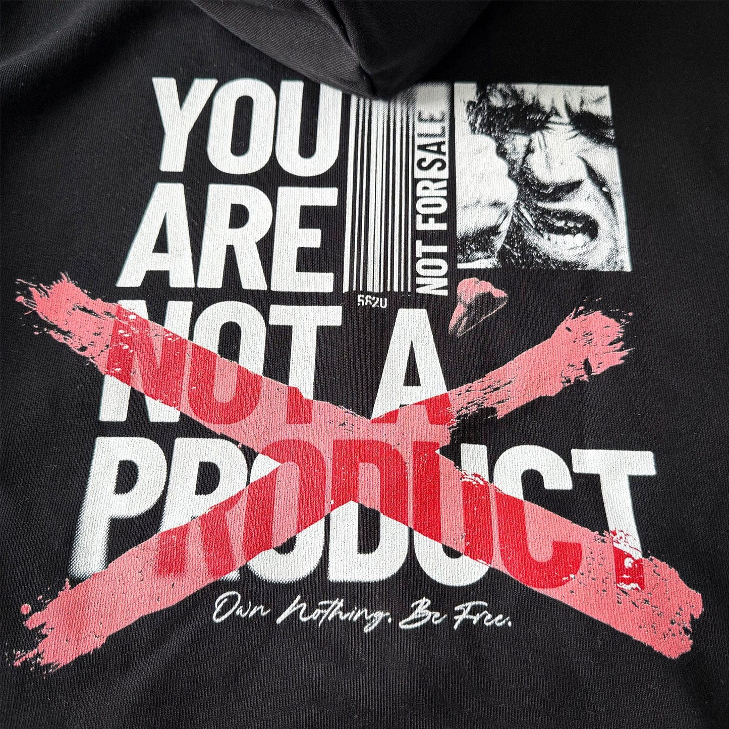 FILM.ART.WEAR. Hoodies Hoodie mit Backprint NOT A PRODUCT