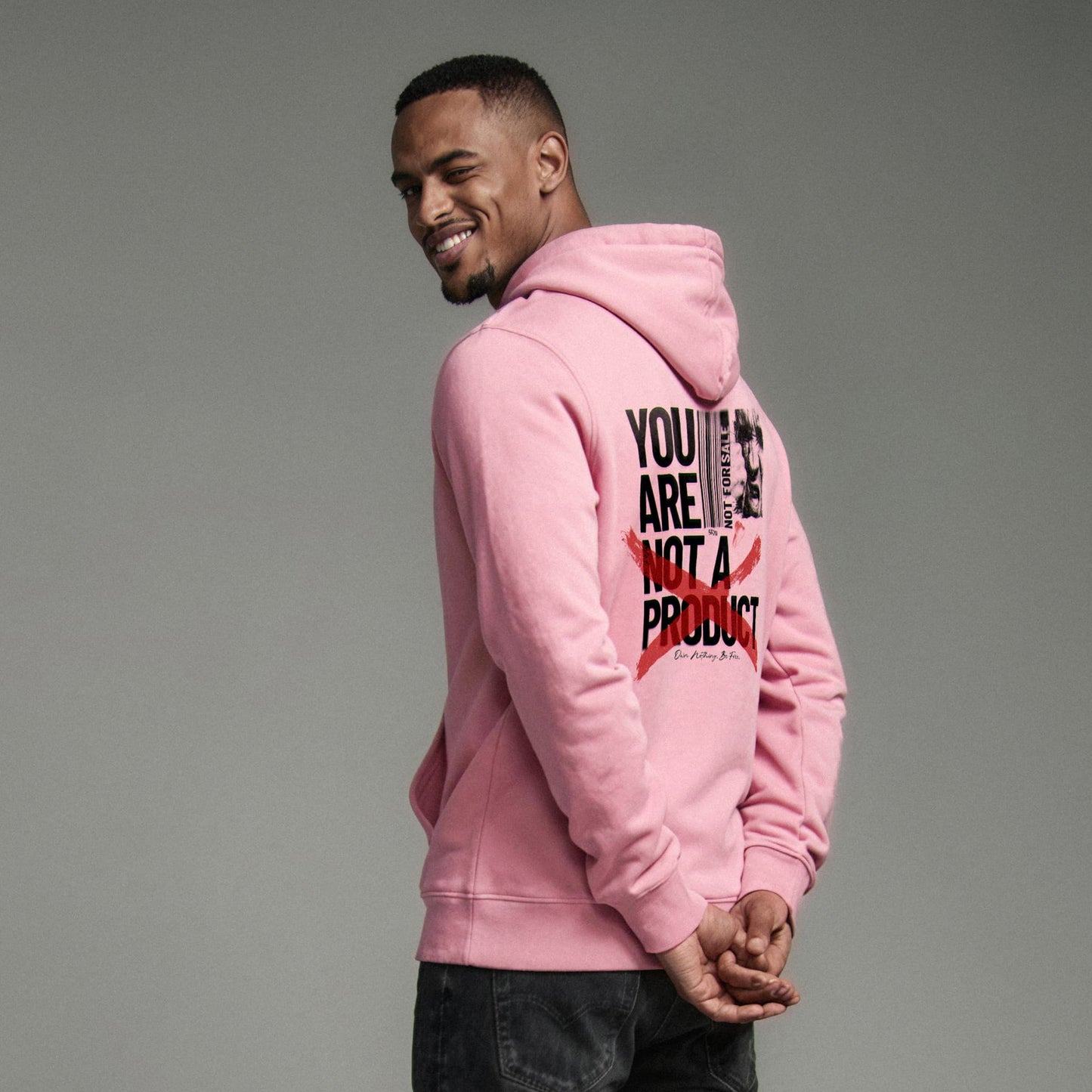 NOT A PRODUCT Hoodie Premium Cinematic Streetwear FILM.ART.WEAR. Designed in Hamburg
