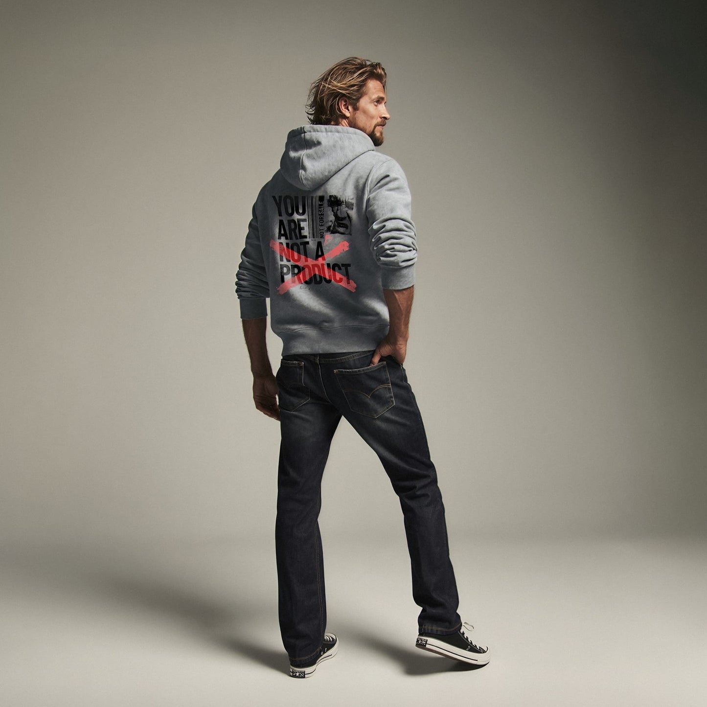 NOT A PRODUCT Hoodie Premium Cinematic Streetwear FILM.ART.WEAR. Designed in Hamburg