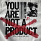 NOT A PRODUCT Tee Premium Cinematic Streetwear FILM.ART.WEAR. Designed in Hamburg