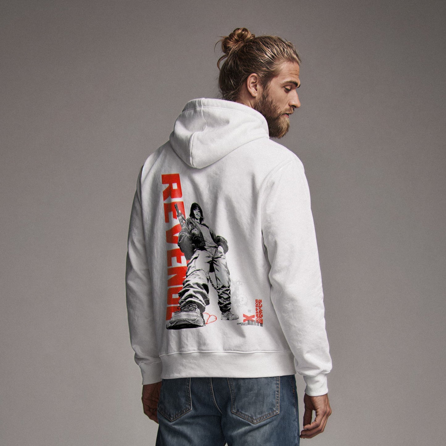 REVENGE Hoodie Premium Cinematic Streetwear FILM.ART.WEAR. Designed in Hamburg