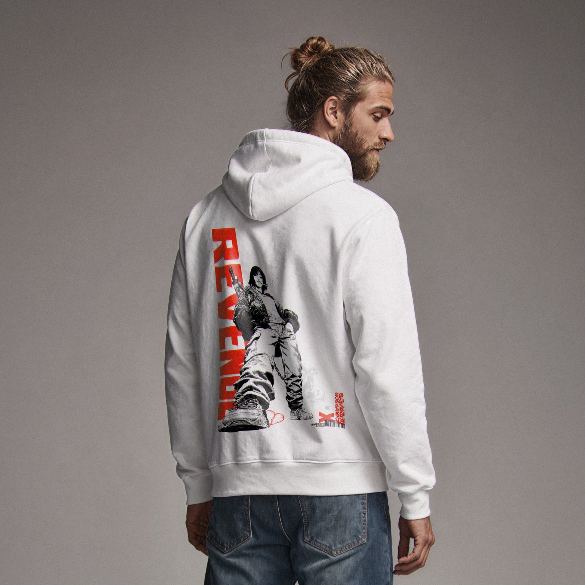 REVENGE Hoodie Premium Cinematic Streetwear FILM.ART.WEAR. Designed in Hamburg