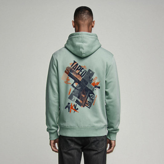 Backprint Hoodie TAPED & LOADED