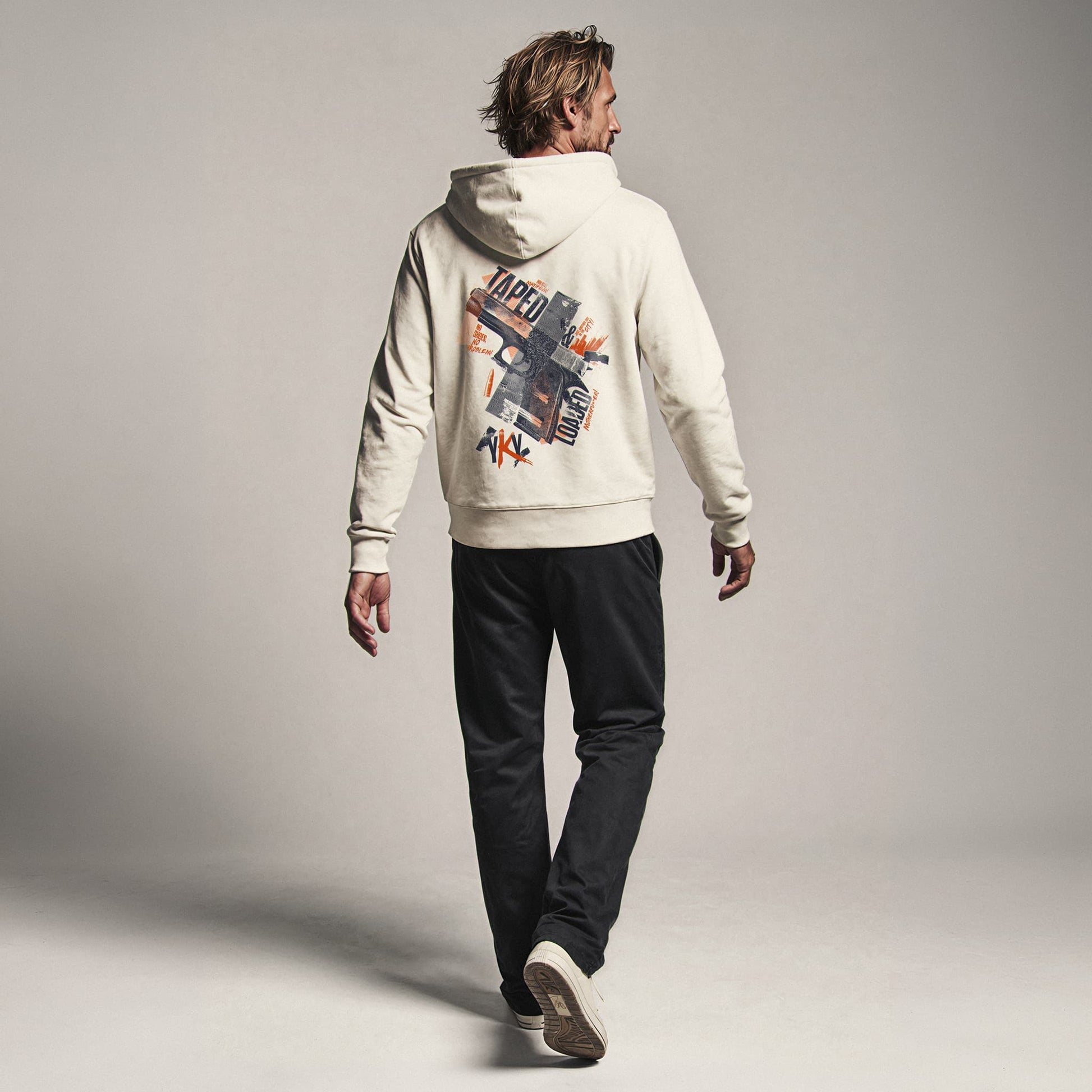 TAPED & LOADED Hoodie Premium Cinematic Streetwear FILM.ART.WEAR. Designed in Hamburg