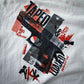 FILM.ART.WEAR. Unisex-Shirts Oversized Backprint T-Shirt TAPED & LOADED