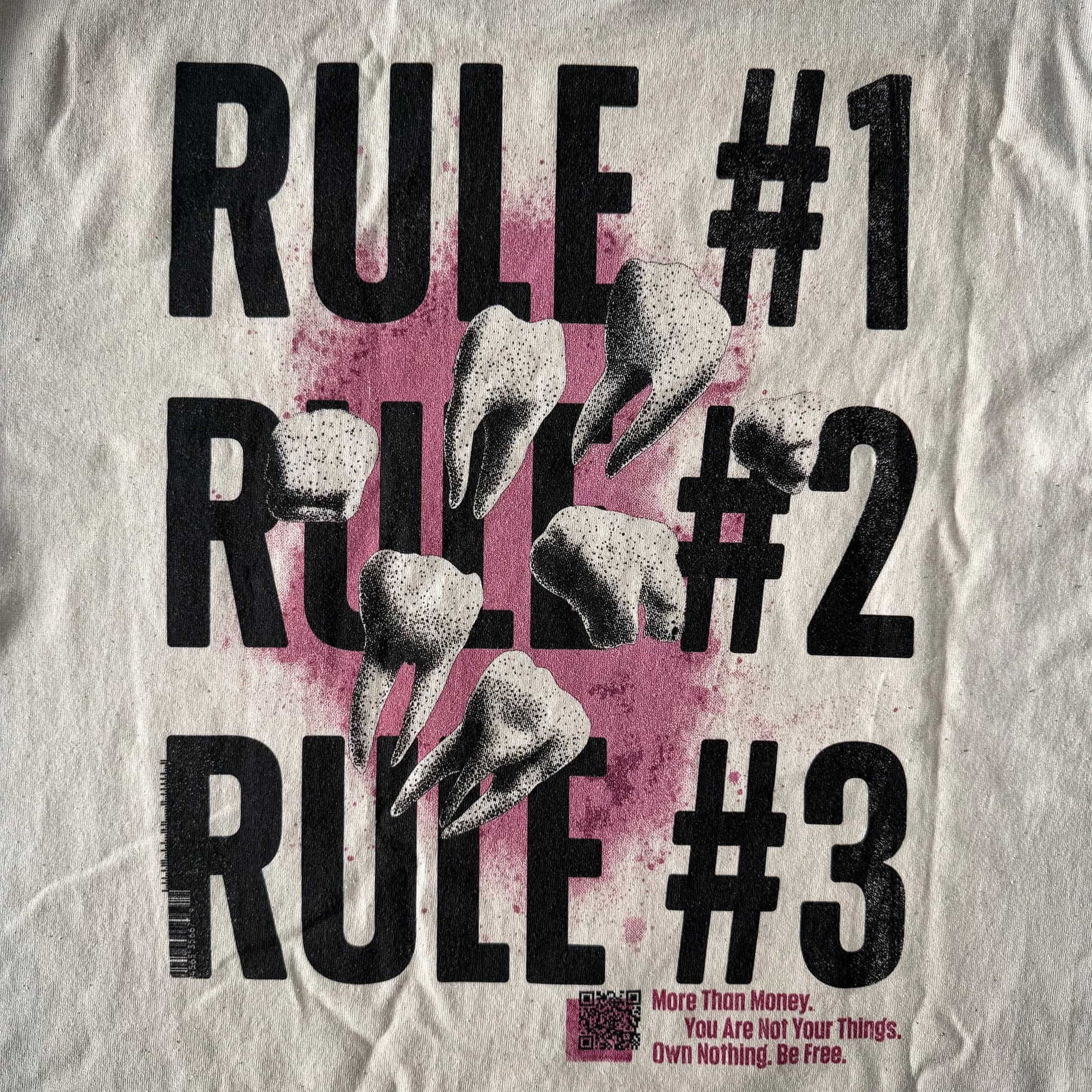 ZERO RULES Tee Premium Cinematic Streetwear FILM.ART.WEAR. Designed in Hamburg