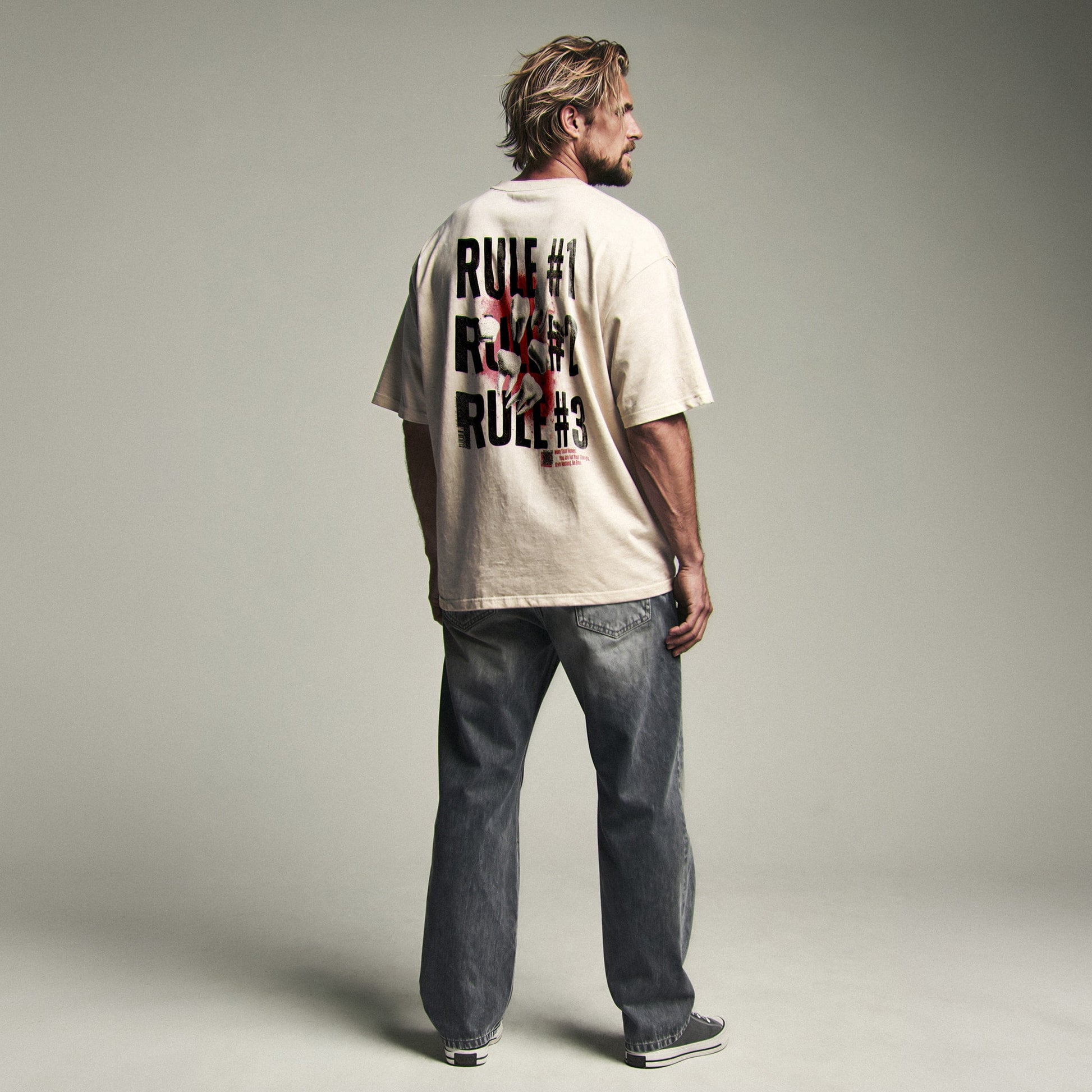 ZERO RULES Tee Premium Cinematic Streetwear FILM.ART.WEAR. Designed in Hamburg