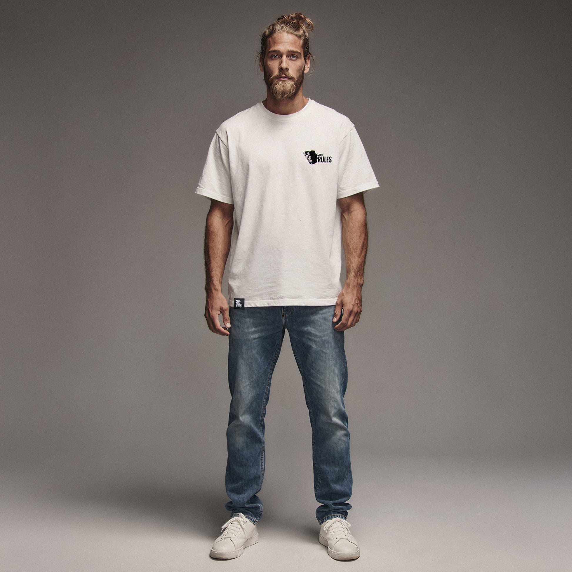 ZERO RULES Tee Premium Cinematic Streetwear FILM.ART.WEAR. Designed in Hamburg