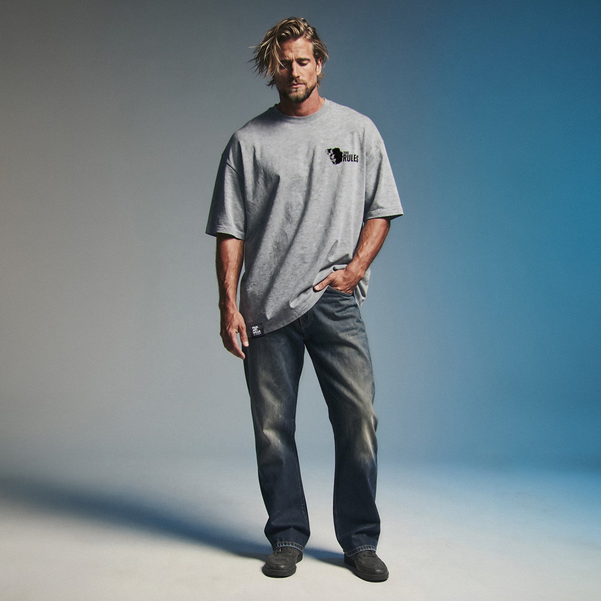 ZERO RULES Tee Premium Cinematic Streetwear FILM.ART.WEAR. Designed in Hamburg