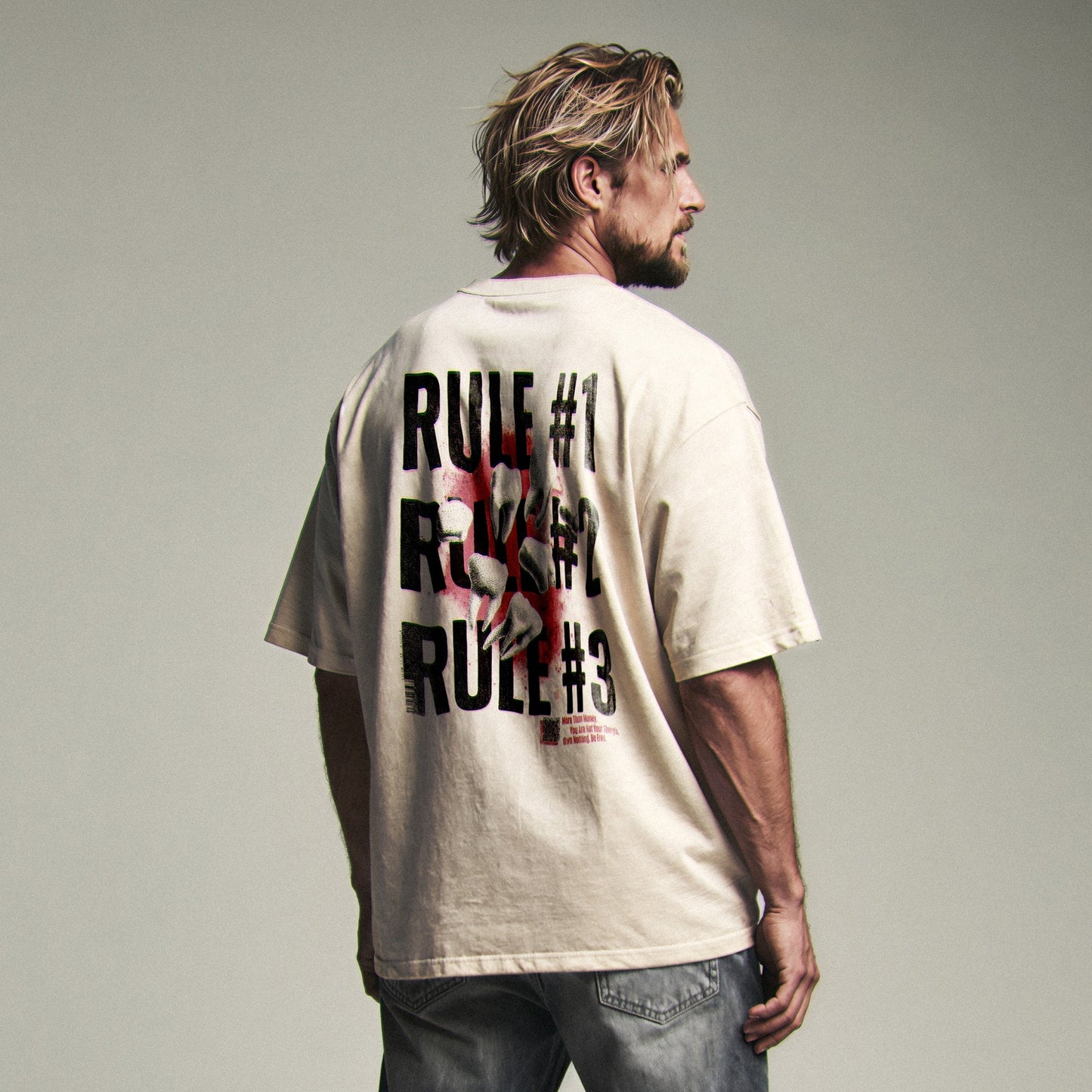 ZERO RULES Tee Premium Cinematic Streetwear FILM.ART.WEAR. Designed in Hamburg