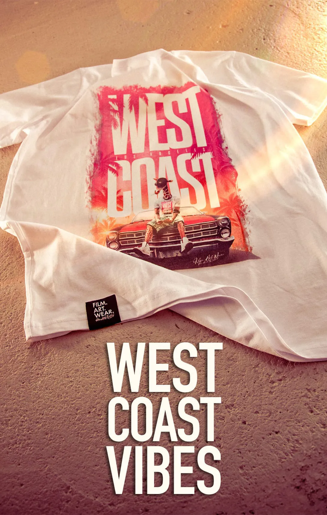 streetwear brand legeware motiv westcoast t-shirt